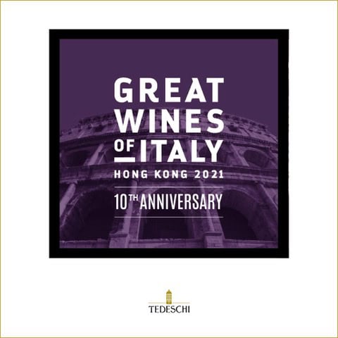 Tedeschi presente al Great Wines of Italy di Hong Kong